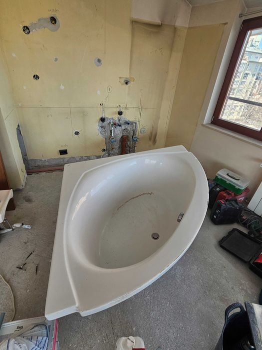 Ъглова вана за баня