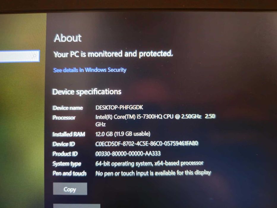 Laptop Lenovo Legion Y520