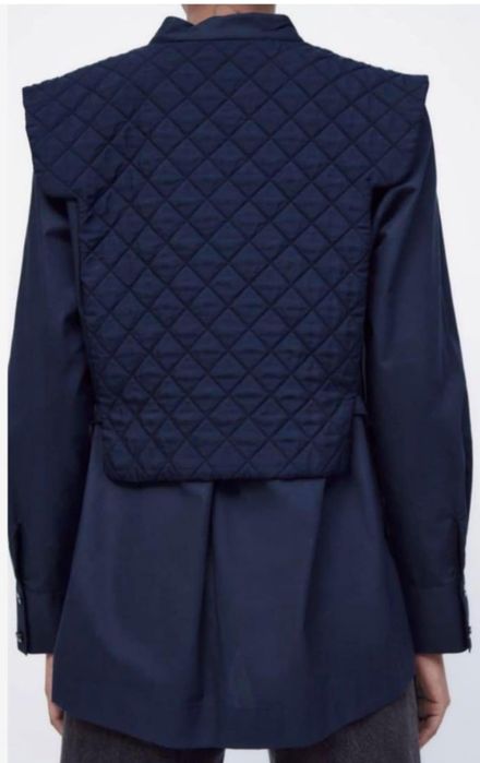 Нова комбинирана риза Зара