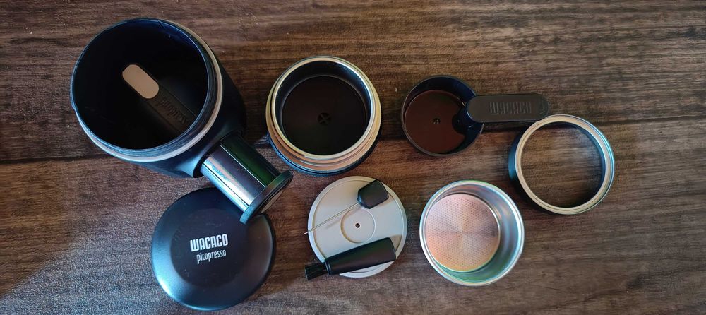 WACACO Picopresso - пълен комплект, плюс допълнителни аксесоари