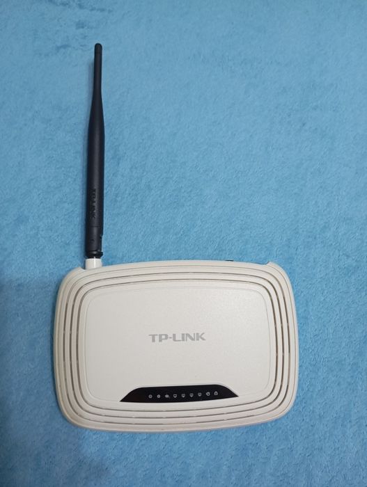 Tp Link модем в рабочем состоянии.