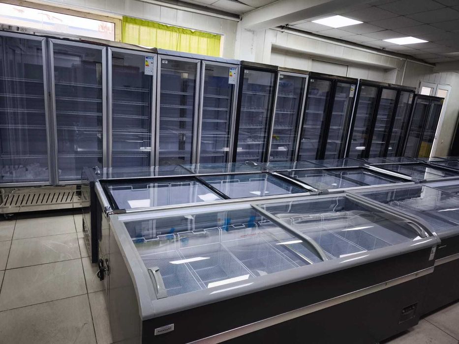 Витринные морозильники •Доставка • Алматы
