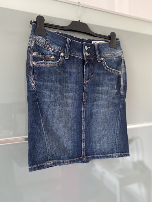 Fusta denim Tommy Hilfiger XS