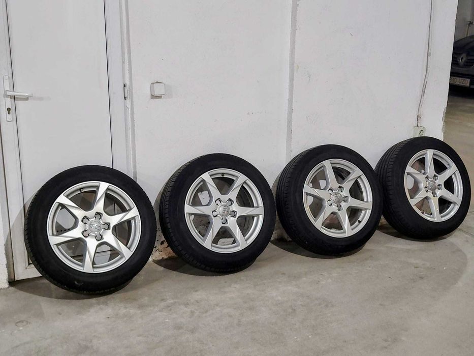 Jante originale Audi 17" + Anvelope vara noi