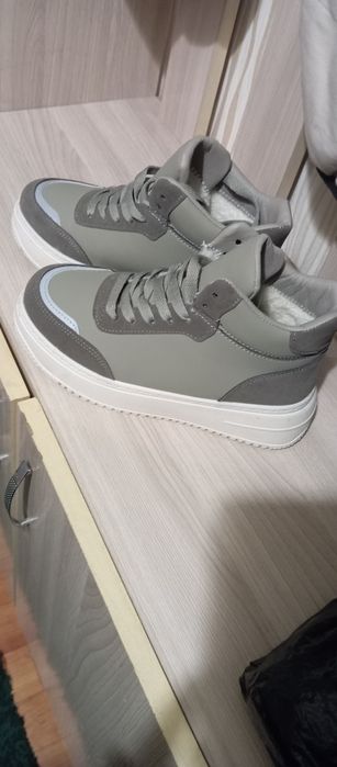 Зимние полуботинки