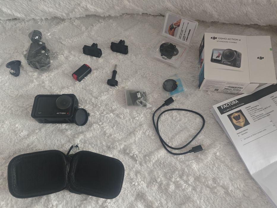 DJI Osmo Action 4 + bonusuri (Standard Combo)