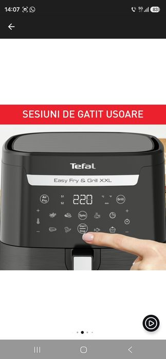 Friteuza tefal xxl