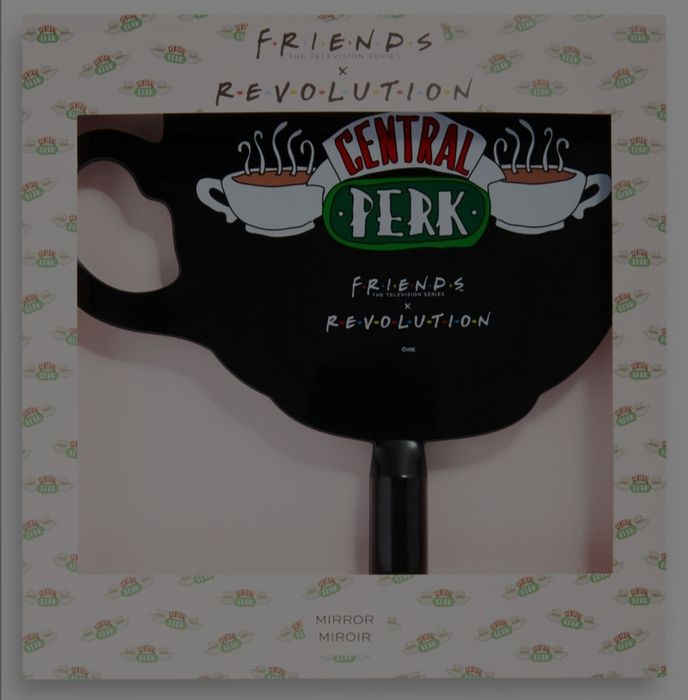 Керамична чаша и огледало Friends Central Perk, налични 2 броя