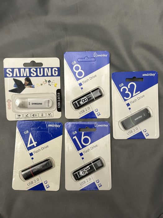 Абсолютно новые USB флешки