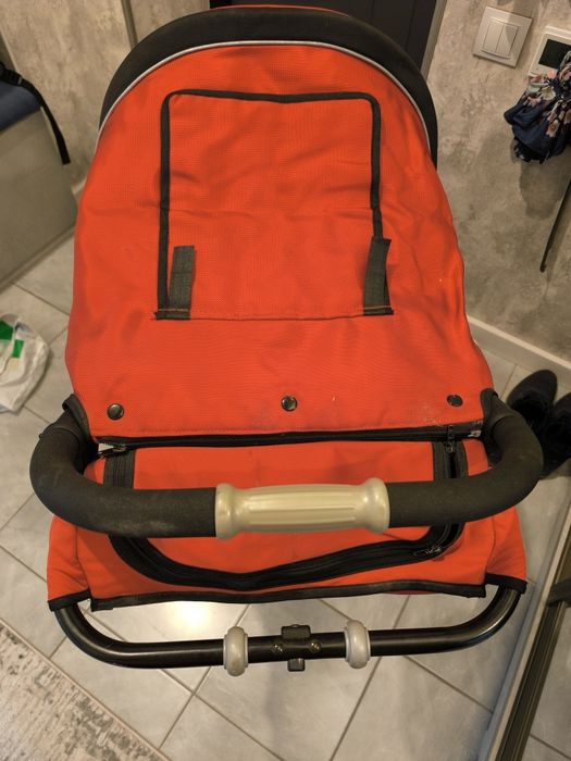 Детская коляска Baby Bus красная