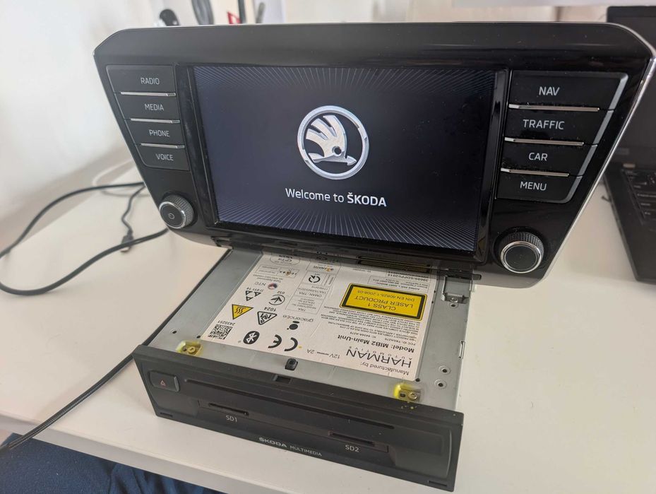 GPS Navigatie Radio Skoda Superb MIB2 High Harman  Kodiak Carplay Andr
