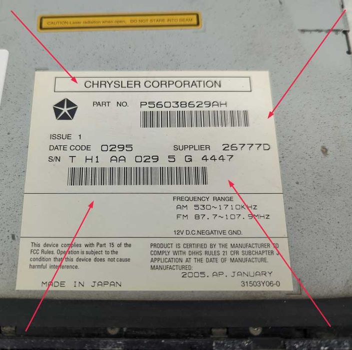 Cod Deblocare Radio Navigatie Fiat Ducato Camper Panda Cross Alfa Giulietta QV Jeep Renegade Trailhawk Uconnect Pin Siguranta Auto