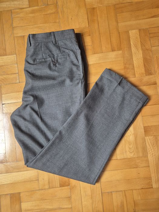 Pantaloni Lux Ascot Forever, Lână Vitale Barberis Canonico, Bărbați -