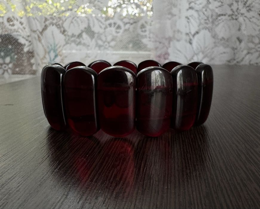 Янтарный браслет лечебный