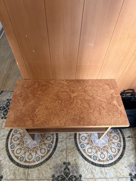 Comodă TV din PAL, maro, 81 × 40 cm