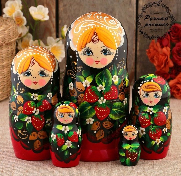 Матрёшки в ассортименте