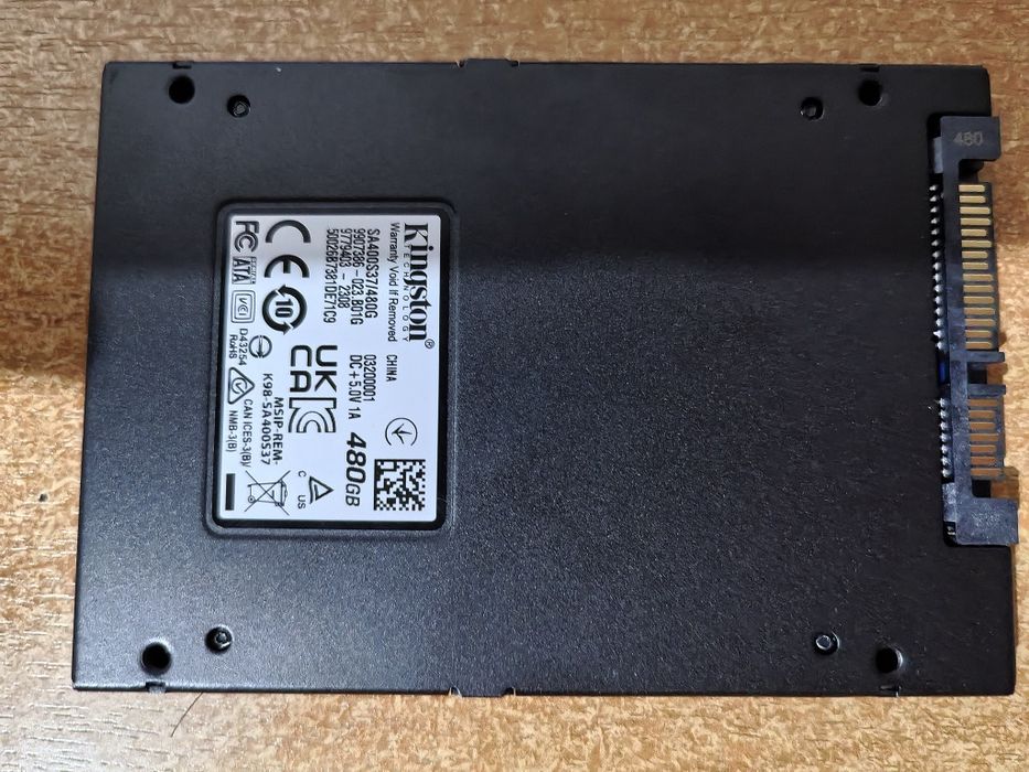 SSD Kingston 480g в идеале