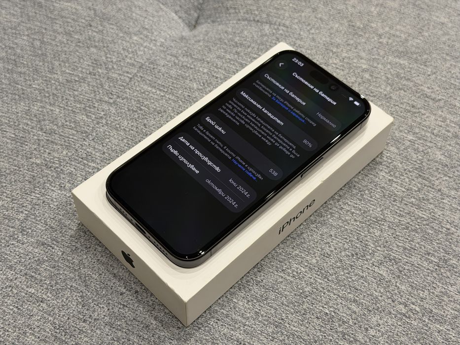 iPhone 15 Pro 128GB като нов + гаранция