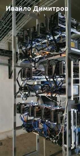 Mining Rig RX 570 4GB Sapphire Nitro+ – 18 GPUs Готови за работа