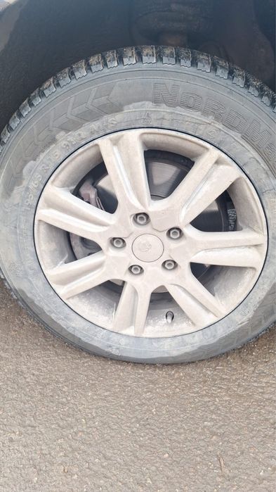 Продам диски r15 с зимней резиной