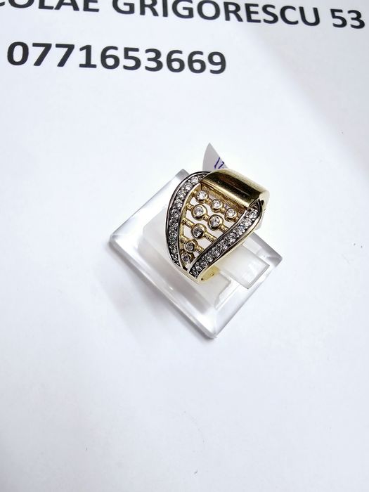 Vand inel dama din aur 14 k 4.83 g cod 369