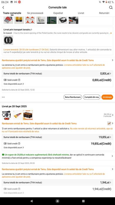 Incarcare USB type C,9V sau 1,5V litiu-ion
