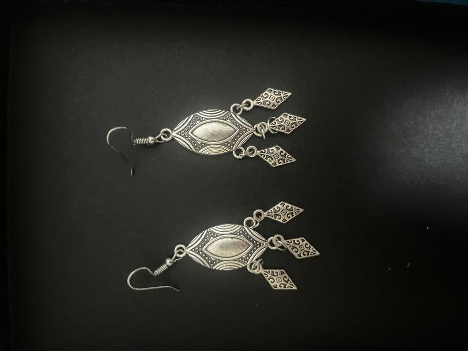 Этно серьги (ручная работа)