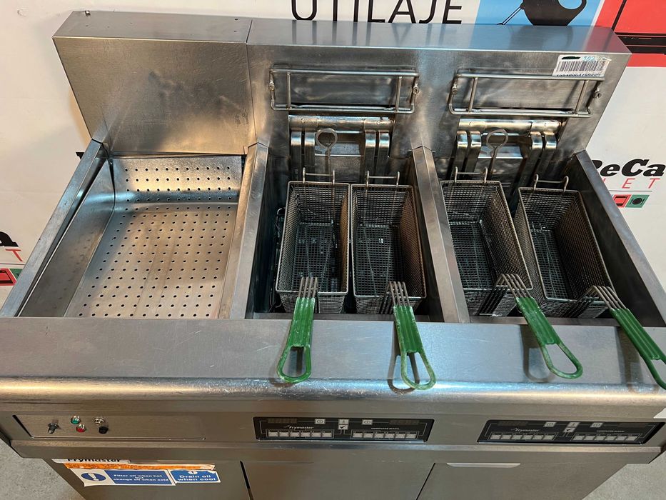 Frymaster - Friteuza 2 cuve 25+25 L cu sistem automat refiltrare ulei