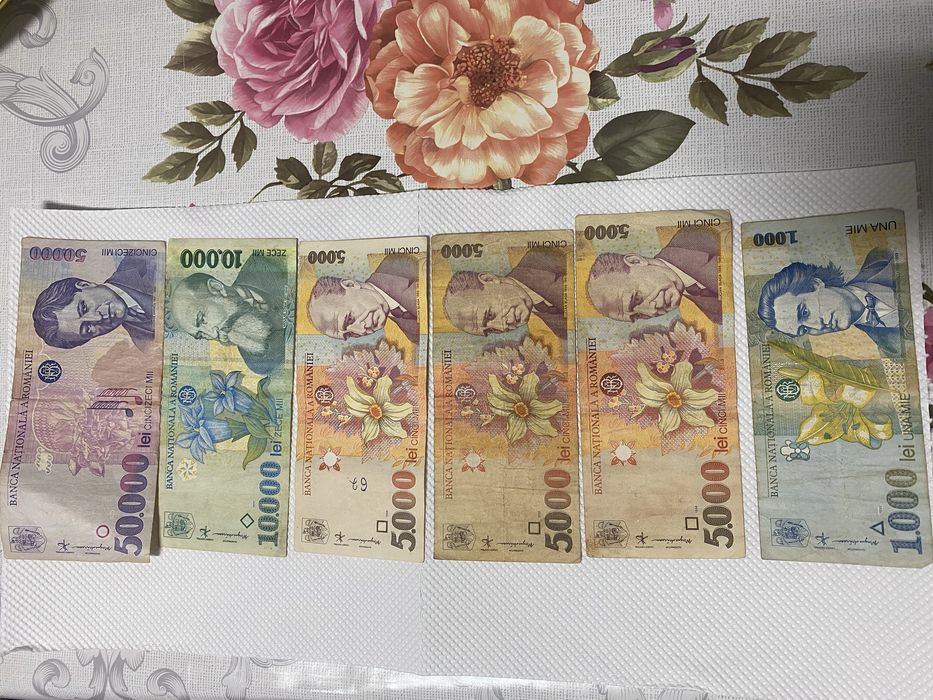Bancnote vechi din 1996,1998,1999