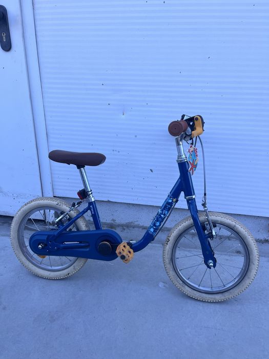 Детско колело 14”, B-twin, 2 в 1