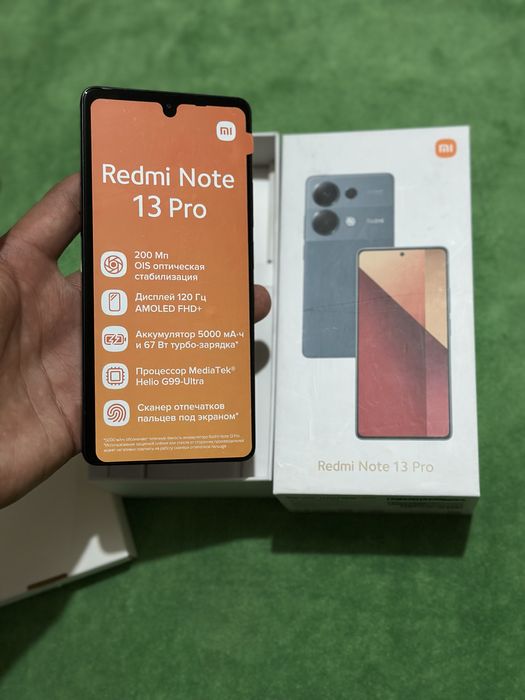 Redmi note 13 pro 12/256 idial 10/10