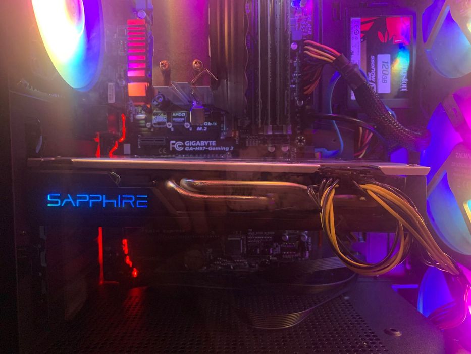 Продам RX 570 Sapphire nitro 8gb