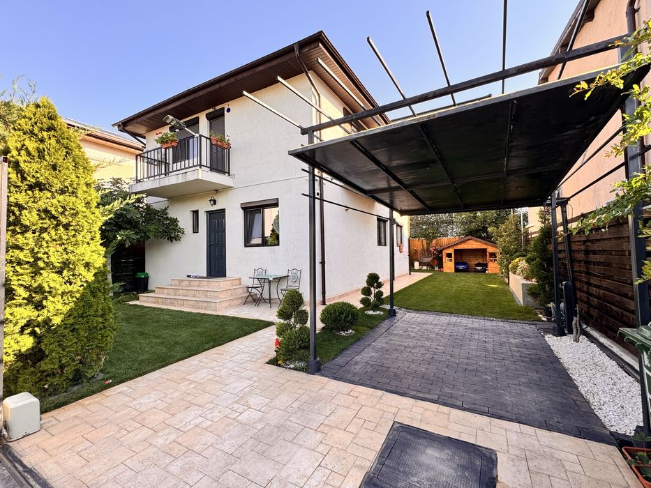 Vila 4 camere, 3 bai si curte amenajata in Chiajna, Proprietar