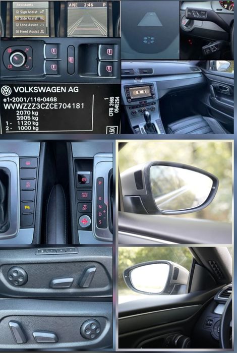 Volkswagen Passat CC Distronic/Lane/Side Assist/Trapa/Piele/Memorii