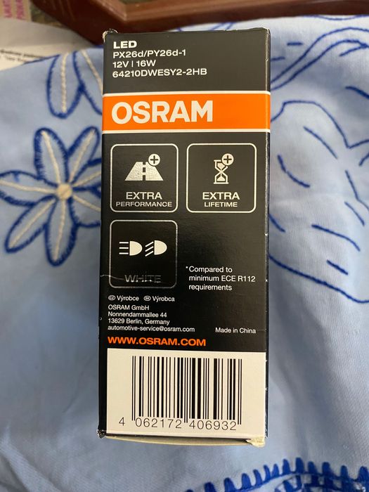 LED Крушки OSRAM H4 / H18 - 2бр