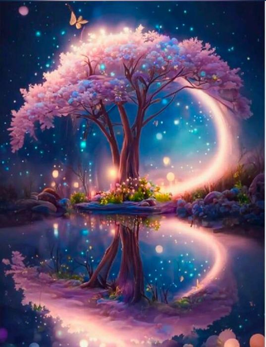 Приказни картини от диаманти.Направи си сам.