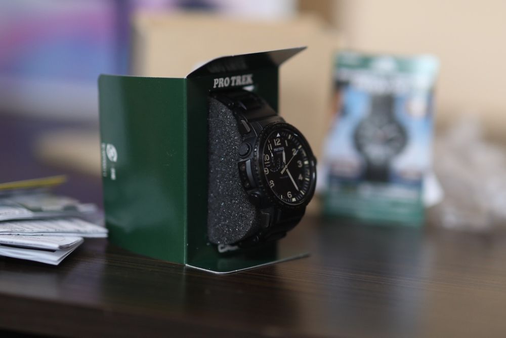Ceas Casio Protrek PRW 50 FC solar sapphire titan