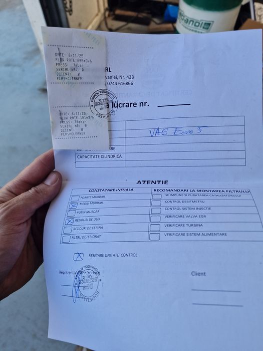 Vand filtru particule vw golf 6 1.6tdi 105 cp