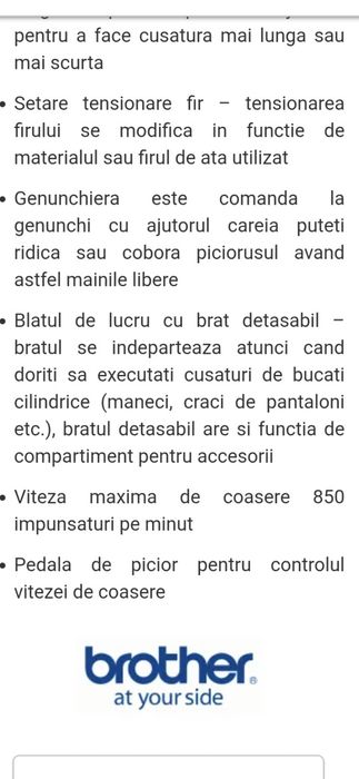 Masina de cusut profesionala