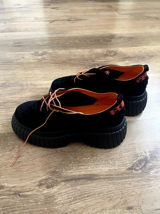 Стилни дамски обувки Gabina - велур, №38