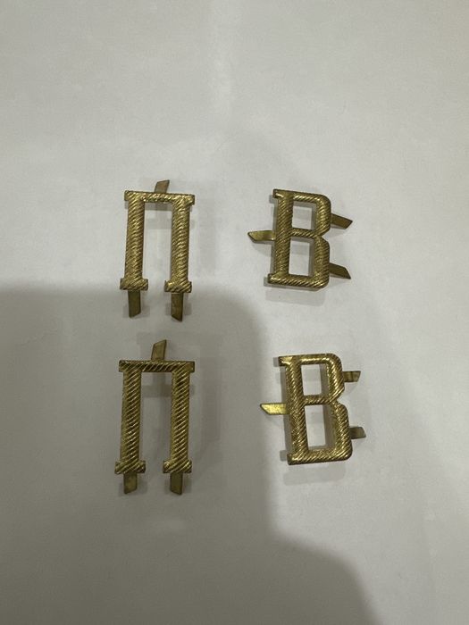 Металлические накладные буквы ПВ