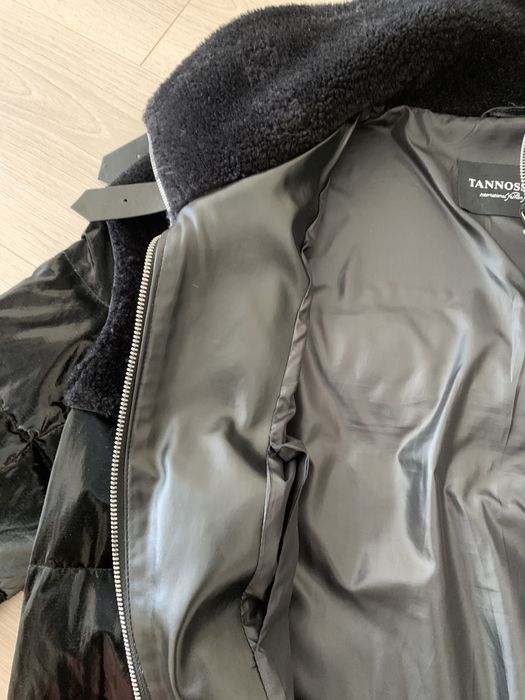 Пуховик дубленка