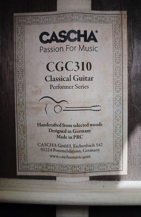 Chitara clasica Cascha CGC 310