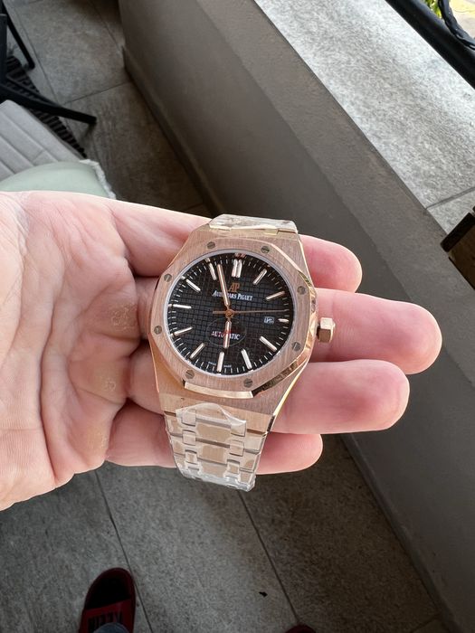 Audemars Piguet Royal Oak Rose Gold And Black 41mm