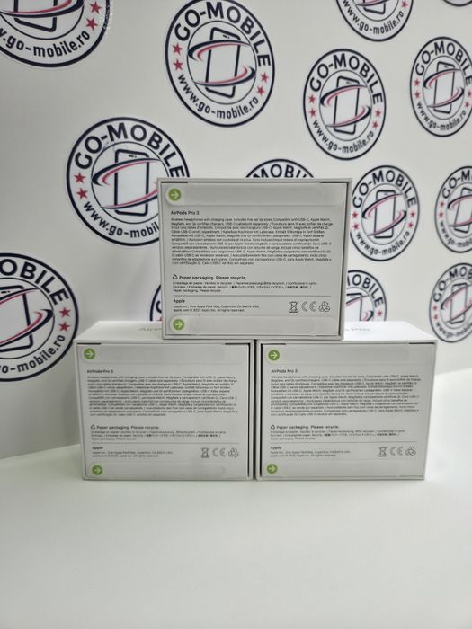 Airpods Pro 3 - 3 Perechi + 2 Apple Pencil USB - C