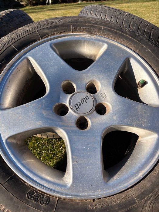 Set 4 jante Aluett 15" + Jantă VW 16" nouă