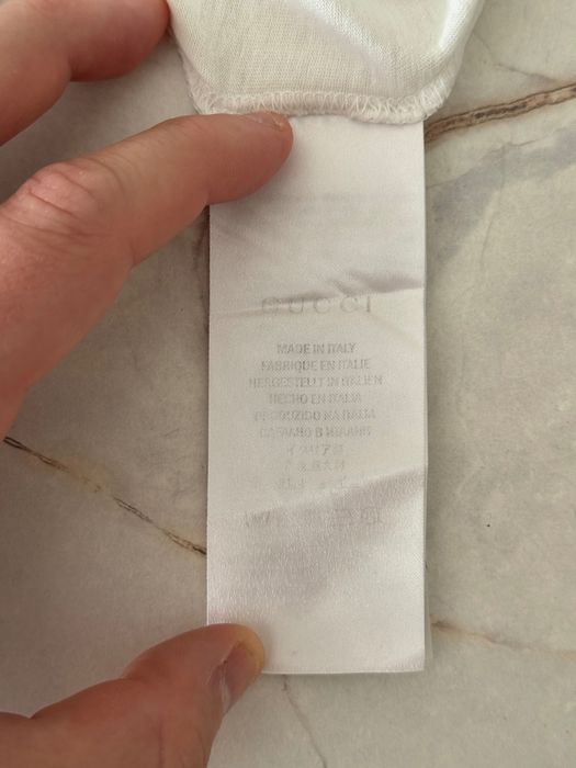 Футболка Gucci белая оригинал