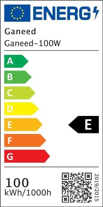 Lustra LED Ganeed 8 inele, 100W, lumina reglabila 3000-6500K