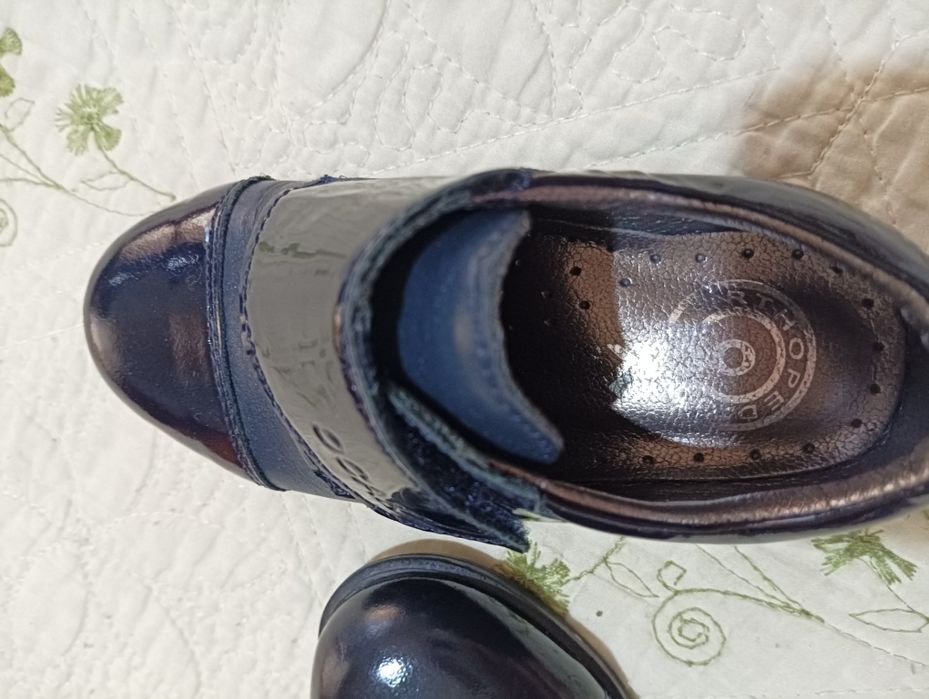 Кожаные туфли в идеальном состоянии.23размер.