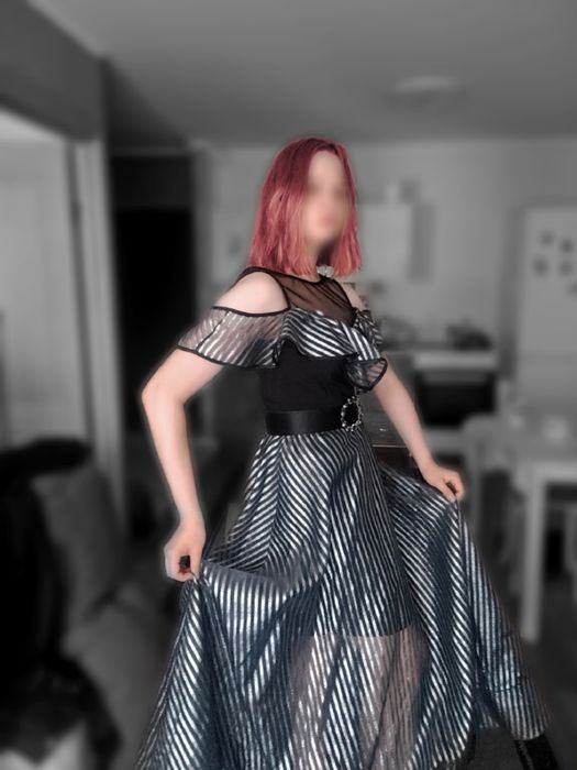 Длинное вечернее нарядное платье